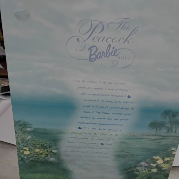 Barbie Birds of Paradise Collection Peacock Barbie - Picture 4 of 4